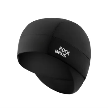 Rockbros M015 ziemas velobraukšanas cepure 54-61 cm, melna