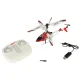 Syma S107H RC helikopters ar pulti (2.4GHz, RTF), sarkans