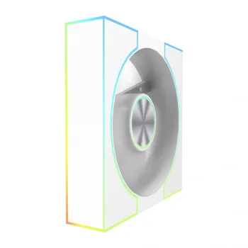Korpusa ventilators Darkflash DM8 LINE White, 4-pin PWM ARGB, balts
