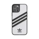 Adidas OR Moulded Case PU telefona vāciņš priekš iPhone 12 Pro Max, White/Black