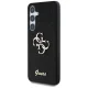 Guess Fixed Glitter Big 4G Metal Logo vāciņš Samsung Galaxy S25+ melns