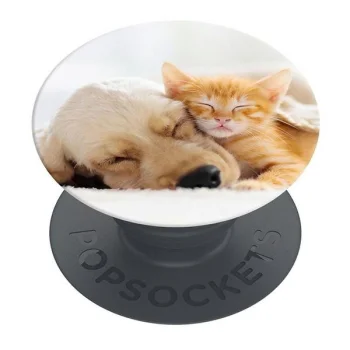 Popsockets 2 kaķa un suņa turētājs un telefona statīvs