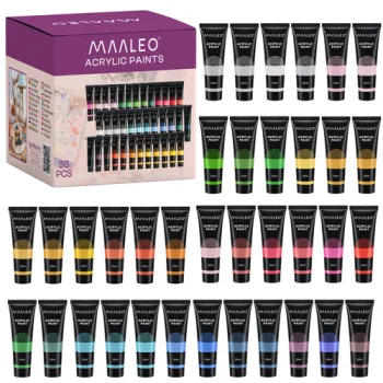 Akrila krāsas Maaleo 36 x 20 ml, 36 gab. komplekts