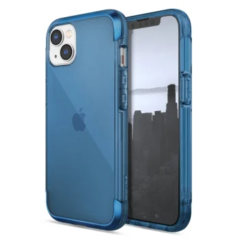 Triecienizturīgs vāciņš Raptic Air telefonam iPhone 14 Plus, zils