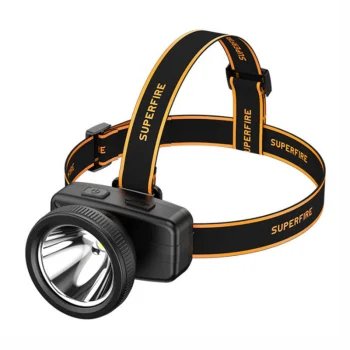 Pieres lukturis Superfire HL55 150lm 270m USB-C