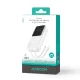 Ārējais akumulators Joyroom JR-PBC06 10000mAh 30W ar iebūvētiem kabeļiem, balts
