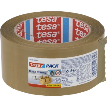 Tesa Tesapack Ultra Strong iepakošanas līmlente 66 m x 50 mm 57177