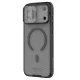 Nillkin Camshield Pro Magnetic Vāciņš iPhone 17 Pro Max / 18 Pro Max, Caurspīdīgi Melns