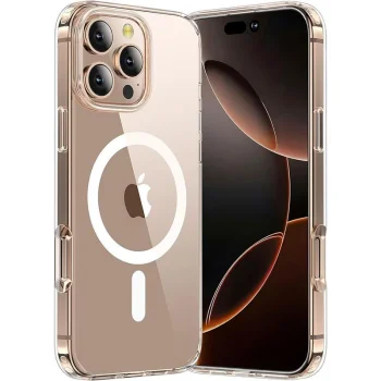 TP Flex MagSafe vāciņš priekš iPhone 16 Pro Max - caurspīdīgs
