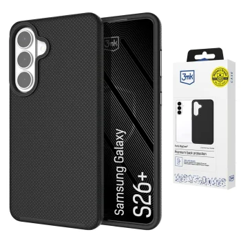3mk Fortis MagCase vāciņš Samsung Galaxy S26+, melns
