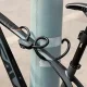 Rockbros RKS515-BK velosipēda slēdzene ar atslēgu, 1.1 m, melna