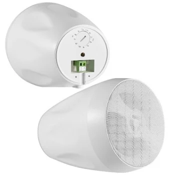 Āra skaļruņi 20W 4'' divvirzienu, balti (pāris)