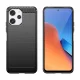 Hurtel Xiaomi Redmi 12 vāciņš Carbon Case, melns
