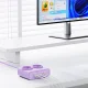 Orico PDC25 25W 6in1 kontaktligzdu pagarinātājs 2x AC 2x USB-A 2x USB-C, violets