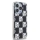 DKNY iPhone 15 Pro Max vāciņš IML Checkered Mono Pattern, melns