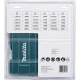 Metāla urbju komplekts Makita B-67795, 19 gab., 1.5–10 mm
