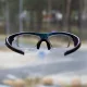 Rockbros 10069 UV400 velosipēdistu brilles, zilas