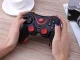 Bezvadu Bluetooth spēļu pults ar tālruņa turētāju Android / iOS / PC Melna