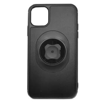 Aizsargvāciņš ar stiprinājumu Apple iPhone 11 Pro Max, melns