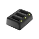 Newell SDC-USB 3 kanālu lādētājs GoPro AHDBT-901 akumulatoriem