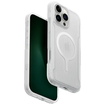 Telefona vāciņš Uniq Combat Active Magclick, iPhone 16 Pro Max, balts