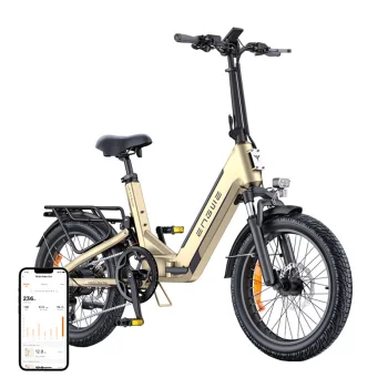 Saliekams elektrovelosipēds ENGWE L20 3.0 Boost 250W, zelta