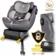 Nukido Prestige Line bērnu autokrēsliņš, 0-36 kg, Isofix, pelēks