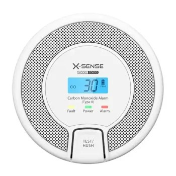 X-Sense CO03D tvana gāzes detektors ar LCD displeju
