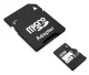 Micro SD uz SD atmiņas kartes adapteris, melns