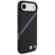 BMW M Tricolor Metal Logo MagSafe telefona vāciņš iPhone 17 Air, melns