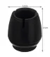 Malatec Silikona krēslu kāju uzgaļi ar filcu 12-16 mm 16 gab., Melni
