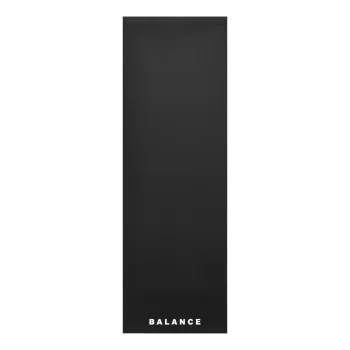 Balance jogas paklājiņš PVC 183 x 61 cm, melns