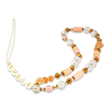 Guess Beads Bohemia tālruņa piekariņš GUSTBOHP brūns