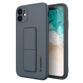Wozinsky Kickstand Case vāciņš iPhone 12 Pro ar statīvu, tumši zils