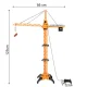 Tālvadības celtnis ar vadu pulti 125 cm