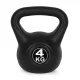 Modernhome CK-4-BC 4 kg kettlebell svaru bumba, melna