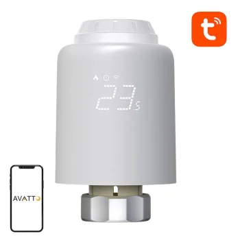 Avatto TRV07 Zigbee 3.0 TUYA viedais termostata vārsts radiatoram