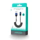 Joyroom S-A43 Crystal-Clear spirālveida kabelis USB-A - Lightning 3A 1.5 m, melns