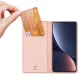 Dux Ducis Xiaomi 13 Pro atverams vāciņš maciņš grāmatiņa Skin Pro, rozā