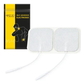 4FIZJO gēla elektrodi TENS/EMS elektrostimulācijai, 50 × 50 mm, 2 gab., balti
