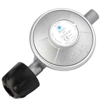 Meva NP15001 gāzes spiediena regulators 7/16 baloniem