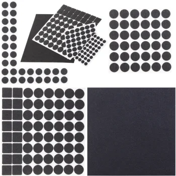 Filca Grīdas Aizsargpaliktņi Mēbelēm Galdiem Krēsliem, 133 gab. | Felt Furniture Table Chairs Protectors Pads