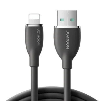 Joyroom SA29-AL3 USB uz Lightning kabelis, 3A, 1.2m, melns