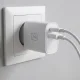 3Mk Protection FlowPower 30W 1A1C PD 3.0 QC4+ sienas lādētājs, balts