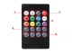 LED auto salona apgaismojums ar pulti (4 x 12 LED)