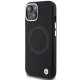 BMW Signature Liquid Silicone MagSafe vāciņš iPhone 15 Plus / 14 Plus, melns