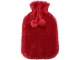 Plīša Gumijas Termofors, Liels, Ar Mīkstu Kažokādas Pārvalku | Plush Rubber Thermofor Warmer Large In Cover Soft...