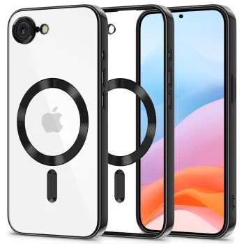 Tech-Protect iPhone 16e / 17e vāciņš MagFlex MagSafe, melns