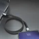 3mk Hyper Cable N-SERIES USB-A uz Micro-USB kabelis 3m 10W QC 3.0, melns