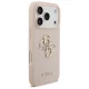 Aizsargvāciņš Guess Grained Big 4G & Classic Logo priekš iPhone 17 Pro, rozā